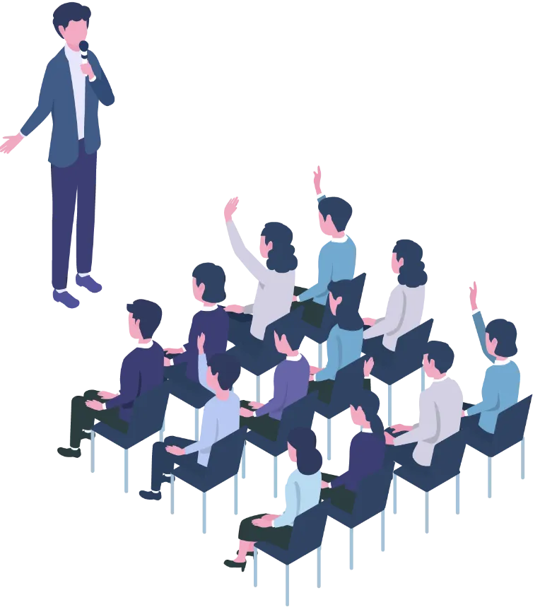 講義のイラスト